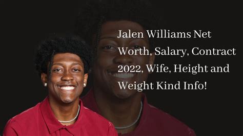jalen williams height and weight